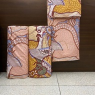 KATUN [D66] 1/2 meter COTTON BATIK CLOTH BY THE meter/ UNIFORM BATIK CLOTH/ INDONESIAN BATIK/ CAP BA