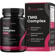 TMG Trimethylglycine Supplement with Methyl B Complex - 500mg Betaine TMG Supplement with Methylated