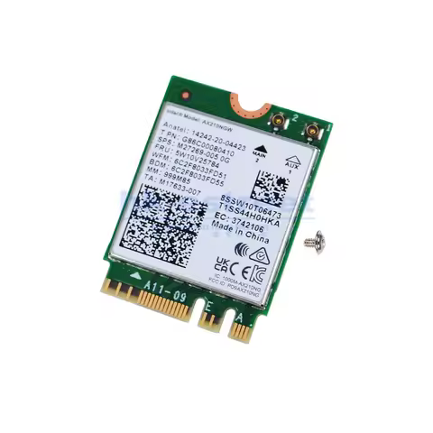 Intel WiFi 6E AX210 M.2 2230 2X2 Bluetooth without VPRO AX210.NGWG. NV FRU 5W10V25784-
