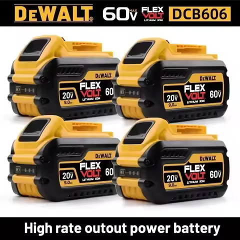Original DEWALT battery 20V, 5.0AH 6.0AH 9.0AH, rechargeable lithium-ion battery, DCB115, DCB118, DE