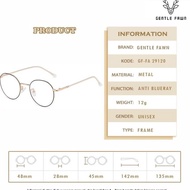 Gray Pink Anti-Radiation Blueray Glasses Korean Style Can Be Minus 29120