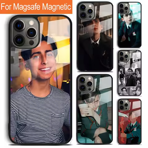 Aidan Gallagher Number Five Phone Case For iPhone 16 15 14 13 12 11 Pro Max Plus Magsafe Magnetic Wi