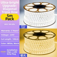 YUANMUXUAN | Ultra-bright Water-resistant Outdoor Facade Lighting Strip 220V