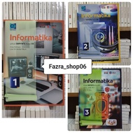 NEW Informatics Book ICT REVISION SMP MTs Class 1 7 VII, 2 8 VIII, 3 9 IX Merdeka Curriculum Grafind