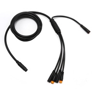 UOIENRT E-Bike 1T4 1T5 Waterproof Cable Controller, Light Ebrake Throttle Display Electric Bike Cabl