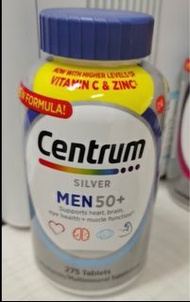 美國Centrum善存50歲以上男士老年人複合維生素275粒