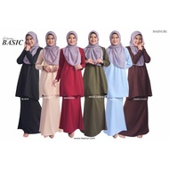 BAJU KURUNG BASIC By Hasnuri🔥 BAJU KURUNG SIMPLE | Nursing-friendly🌸