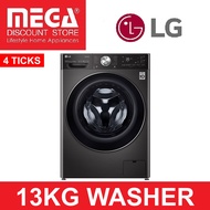 LG FV1413S2BA 13KG FRONT LOAD WASHER ( 4 TICKS) WITH FREE DETERGENT BY LG