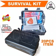 Survival kit 20 items tactical survival