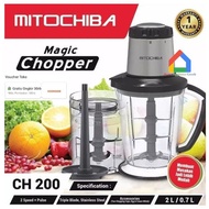 Mitochiba CH-200 Food Magic Chopper Blender Bumbu &amp; Daging / Mitochiba CH200