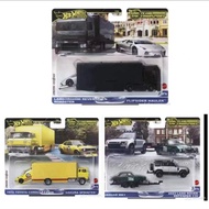 Hot Wheels hotwheels Gold Label 2024 Transportation Fleet FLF56 Mercedes-Benz 300SL Nissan GTR LBWK