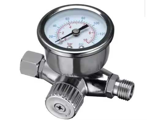 Auarita Italco FR-5 Premium Air Pressure Regulator With Manometer Gauge HVLP Spray Gun