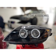 Bmw e85 e86 z4 projector headlamp headlight head lamp light led drl 2003 2004 2005 2006 2007 2008 bo