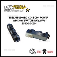 NISSAN UD GE13 CD48 CD4 Power window switch (RH)(24v)- 25400-01z01
