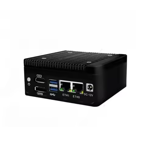 For SZBOX H9 N100 Fanless Mini PC - DDR5 SO-DIMM 2*i226 1000M LAN HDMI2.1 DP1.4 PfSense Firewall App