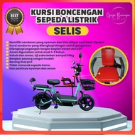 selis - Boncengan sepeda listrik anak |dudukan depan sepeda listrik |bangku tambahan depan sepeda li