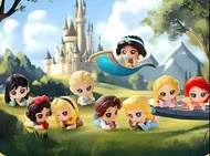 長髮公主 rapunzel 公仔 貝兒 belle 盲盒 擺設 灰姑娘 cinderella 花木蘭 jasmine 茉莉公主 收藏 擺件 禮物 送禮 裝飾 ariel 小魚仙 美人魚 白雪公主 sn