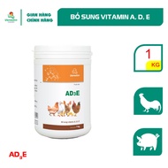 Vemedim AD3E Bổ sung vitamin ADE tăng năng suất cho gia súc gia cầm lon 1kg