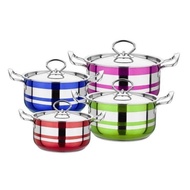 Pot set Color 18/24,4 In1