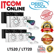 DEEPCOOL LT240 LT360 LT520 LT720ARGB 240MM 360MM AIO WATER COOLING BLK/WHT