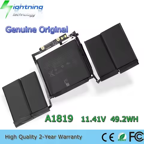 Brand New Genuine Original A1819 11.41V 49.2Wh Laptop Battery for Apple MacBook Pro 13" A1706 Late 2
