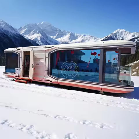 New High Quality Prefab House Space Capsule Cabin Hotel Container Home Sleep Pod Outdoor Mobile Luxu