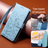 Flip Leather Case For Samsung S25 Edge S25 FE Plus Ultra F06 M06 A06 A07 A26 A17 A56 A55 A54 4G 5G C
