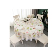 PVC TABLE ROUND COVER MULTI DESIGN (180cm*180cm)