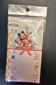 ‼️包平郵‼️全新 唐老鴨 Donald Duck & Micky Friends Birthday Card 生日卡