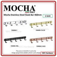 MOCHA M8008-5 / M8008-5BL / M8008-5AGD / M8008-5ARG Stainless Steel Hook Bar 460mm / Bathroom Access