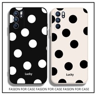 oppo reno 11f 5g casing oppo reno 11 5g casing Korea Korea ins Polka Dot Phone Case oppo Suitable fo