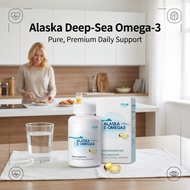 [Ready SG Stock] ATOMY Alaska E-Omega3 Premium Fish Oil | Heart • Brain • Eye Health | High EPA DHA