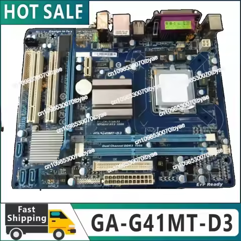 Original GA-G41MT-D3 Motherboard LGA 775 DDR3 8GB 1066Mhz Desktop Mainboard for Core 2 for Intel G41