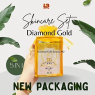 (CLEARANCE SALE) DIAMOND GOLD DG SET SKINCARE NEW 5 IN 1 ORIGINAL