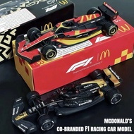 【Genuine Guarantee】McDonald's F1 Vehicle Apex GP Joint Racing Model | 1:43 | Formula Car Happy Meal 