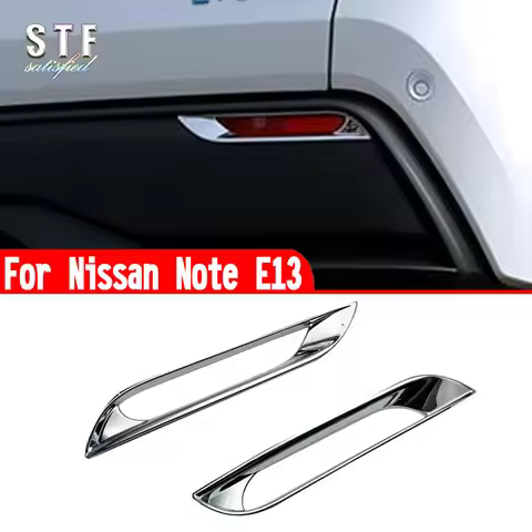 For Nissan Note E13 2020 2021 2022 Car Accessories Rear Fog Light Cover Trim Molding Decoration Stic
