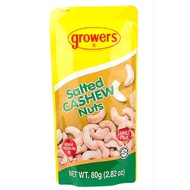 Growers Salted Cashew Nuts 80g