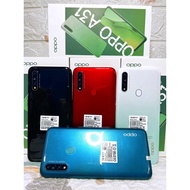 OPPO A31 RAM8/256 telefon pintar 6.5-inci telefon dwi SIM baharu A3S RAM6/128