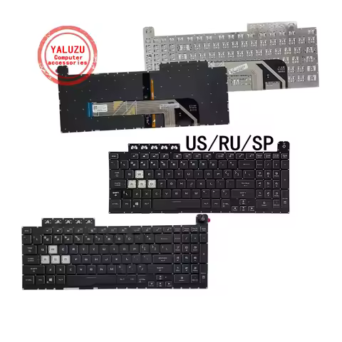 US/RU/SP NEW Laptop Keyboard For ASUS TUF Gaming FA506 FA506H FA506IU FA506IV FA506II FA706 FA706II
