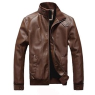 Man leather jacket men jackets winter coat 男人皮衣夾克