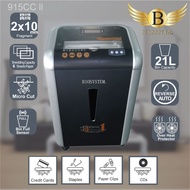 Heavy Duty Paper Shredder Biosystem 915CC II 1 hour Shred Non-Stop Mesin Perincih Besar