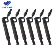 6PCS Fuel Injectors 5I-7706 5I7706 For CAT 3064 3066 S4KT S6KT Engine 312BL 320B 311B 312B 312BL 320