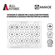 AMAOE PM:3-QUALCOM PM POWER IC MOLD 0.12MM ORIGINAL JAPANESE MATERIAL - IC MOLD PM540 PMI632 PM640 P