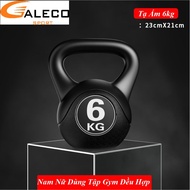 New Series 6kg Kettlebell Made of High Quality PE Plastic and Iron Sand Concrete Core for Men and Wo