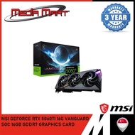 MSI GEFORCE RTX 5060 TI 16G VANGUARD SOC 16GB GDDR7 GRAPHICS CARD
