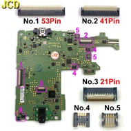 JCD 4Pin 21Pin 41Pin 53Pin FPC Female Socket Motherboard LCD Display Screen Flex Cable Clip Ribbon C