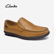 TOP☆Clarks_บุรุษ Recline Free Unlined 1825 รองเท้าสบาย ๆ รองเท้าแตะผู้ชาย &amp; Loafers - BM8019