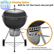 hewoodfameing One-Touch Cleaning System Kit Design for Weber Kettle Grill,for 7444 Weber Grill EN