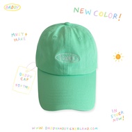Daddy | Cap Mint Green Cap With Embroidery
