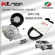 PERODUA FAN BELT+FAN BELT TENSIONER ALZA D27A 2022 9004A-91076 6PK1148+16620-0Y061
